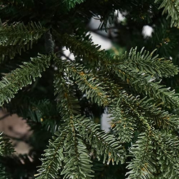 HOMCOM künstlicher Weihnachtsbaum 2,1 m Christbaum Tannenbaum PVC PE Metall Grün Ø137 x 210 cm - 9