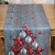 Kamaca Tischläufer RED Stars hochwertiges Druck-Motiv mit weihnachtlichen Motiven mit Lotus Effekt FLECKSCHUTZ EIN Schmuckstück zu Winter Weihnachten (RED Stars, Tischläufer 40x140 cm) - 3