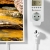Könighaus Fern Infrarotheizung - Bildheizung in HD Qualität mit TÜV/GS - 200+ Bilder – mit Smart Home Thermostat, steuerbar mit APP für Handy- 1000 Watt (11. Wasserfall) - 2