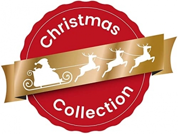 KREBS & SOHN 20er Set Glaskugeln - Weihnachtsbaumschmuck zum Aufhängen - Christbaumkugeln - Weiß, Silber und Glitzer - 5