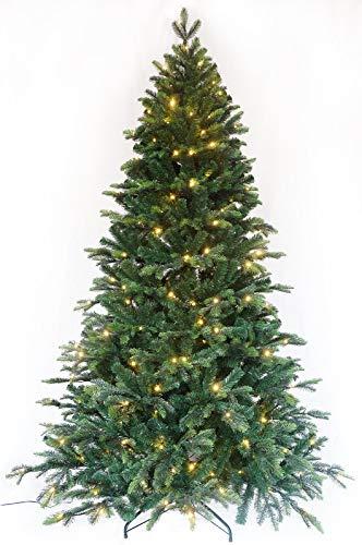 Künstlicher Weihnachtsbaum Bontree Tanne 150 cm mit 150 LED beleuchtet - 1