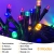 LED Lichterkette außen und innen RGB Weihnachtsbeleuchtung Lichterkette mit 8 Leuchtmodi + Memory-Funktion, Wasserdicht für Weihnachtsbaum, Party, Hochzeit, Balkon, 20m, 200LEDs - 2