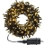 LED Lichterkette außen und innen Warmweiß Weihnachtsbeleuchtung Lichterkette mit 8 Leuchtmodi + Memory-Funktion, Wasserdicht für Weihnachtsbaum, Party, Hochzeit, Balkon, 20m, 200LEDs - 1