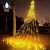 LED Lichterkette Außen WarmWeiß - HOSPAOP 320 LED Weihnachtsbeleuchtung Aussen Strom lichterketten mit 8 Leuchtmodi, Wasserdicht für Party, Garten, Baum, Weihnachten Deko - 3