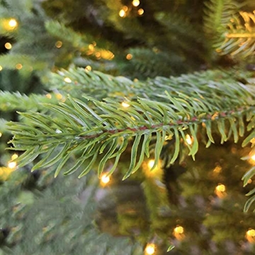 LSDRALOBPOI Weihnachtsbaum künstlich Christbaum Künstlicher Weihnachtsbaum mit Metallständer und 8 Beleuchtungsmodi 1013(Color:Green;Size:270cm) - 2
