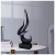 Moderne Deko Skulptur Kunst Schwarze Flamme Deko Statue, Wohnzimmer Schlafzimmer Dekoration Skulpturen Und Figuren - 4