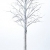 Northpoint LED Lichtbaum Baum Weihnachtsdeko Indoor & Outdoor | Birkenoptik | 180cm | 200 warmweiße LEDs | inkl. Timer - 1