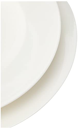 Villeroy und Boch - Twist White Teller-Set für bis zu 6 Personen, 12tlg., formschönes Geschirr-Set aus Premium Porzellan, weiß, spülmaschinengeeignet - 4