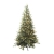 Weihnachtsbaum DIY Christbaum Künstliche Weihnachtsbaum Feiertagsdekoration Mit Lichtern Easy Montage Faltbarer Metallständer for Zuhause QAF1105 (Size : 1.5m) - 1