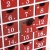 Adventskalender zum selbst Befüllen mit 24 Schubladen-Boxen, Weihnachten Adventskalender Weihnachtsdeko Holz Countdown Kalender Tage Holz Adventskalender mit Schubladen Weihnachtsdekoration - 3
