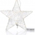 com-four® Weihnachtsstern mit Timer-Funktion - LED Stern als dekorative Beleuchtung zu Weihnachten - Batteriebetriebene Weihnachtsdekoration - 1