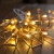 CozyHome Kupfer LED geometrische Lichterkette – 4 Meter Gesamtlänge | 10 LEDs warm-weiß | rose gold pyramidenform | Batteriebetrieben – 3x AA Batterien - 2
