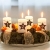 GWHOLE Adventszahlen 1-4 für Advent Kerzen Deko Edelrost Adventskränze Weihnachten - 3
