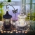 PROLUXE® Kerzenhalter Vogelkäfig Deko Schwarz & Weiß 2tlg - Elegantes & Stilvolles Design - Premium Qualität Käfig Kerzenständer aus hochwertigem Metall - 2er Set Geschenkartikel Dekoration Vintage - 2